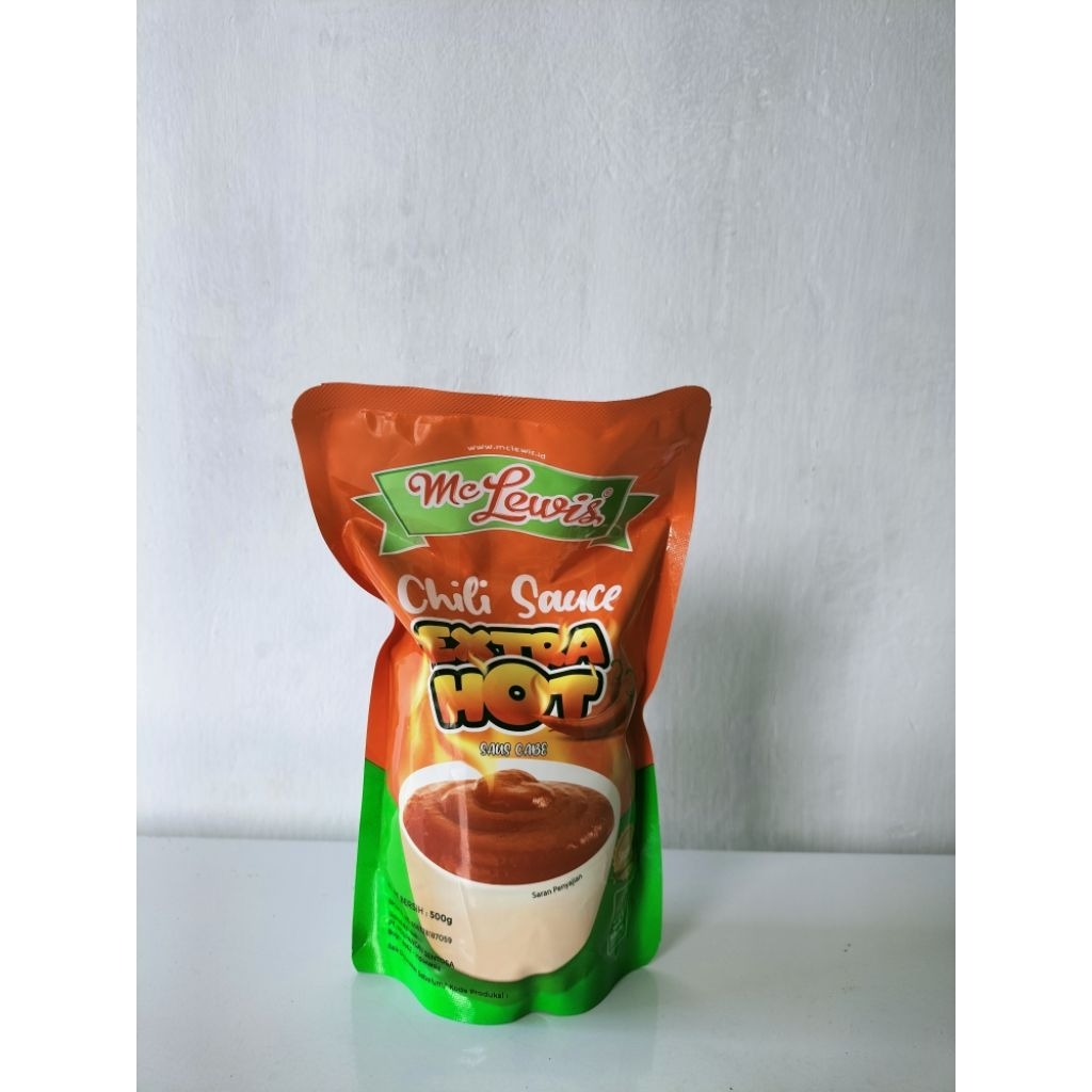 

Saus lewis extra hot 500gr