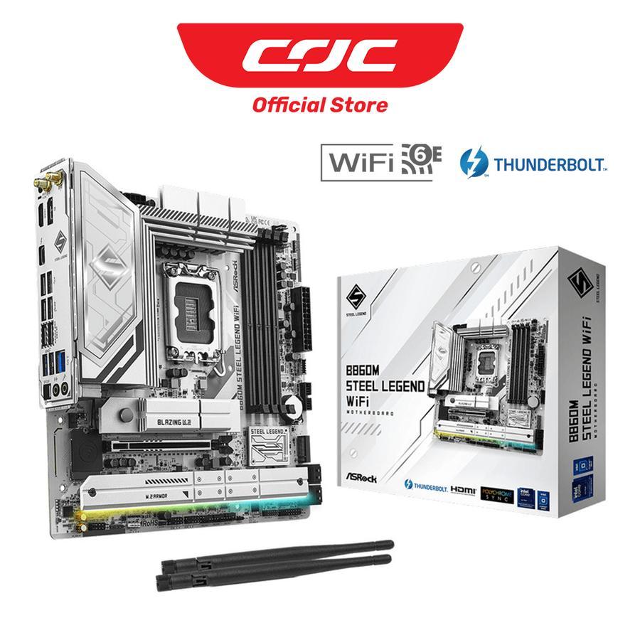 ASRock B860M Steel Legend WiFi - Motherboard Intel B860 Micro ATX DDR5
