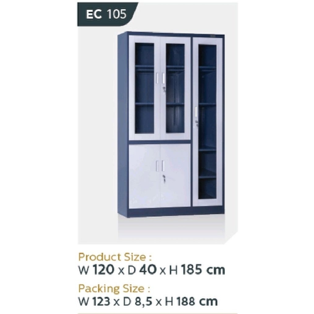 Lemari Kantor/Lemari Besi arsip/Lemari Ec 101/105  Emporium dan Ac 101 Ayana