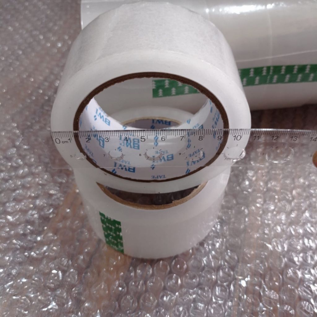 

lakban bening 100 yard | tebal tidak mudah sobek | packing