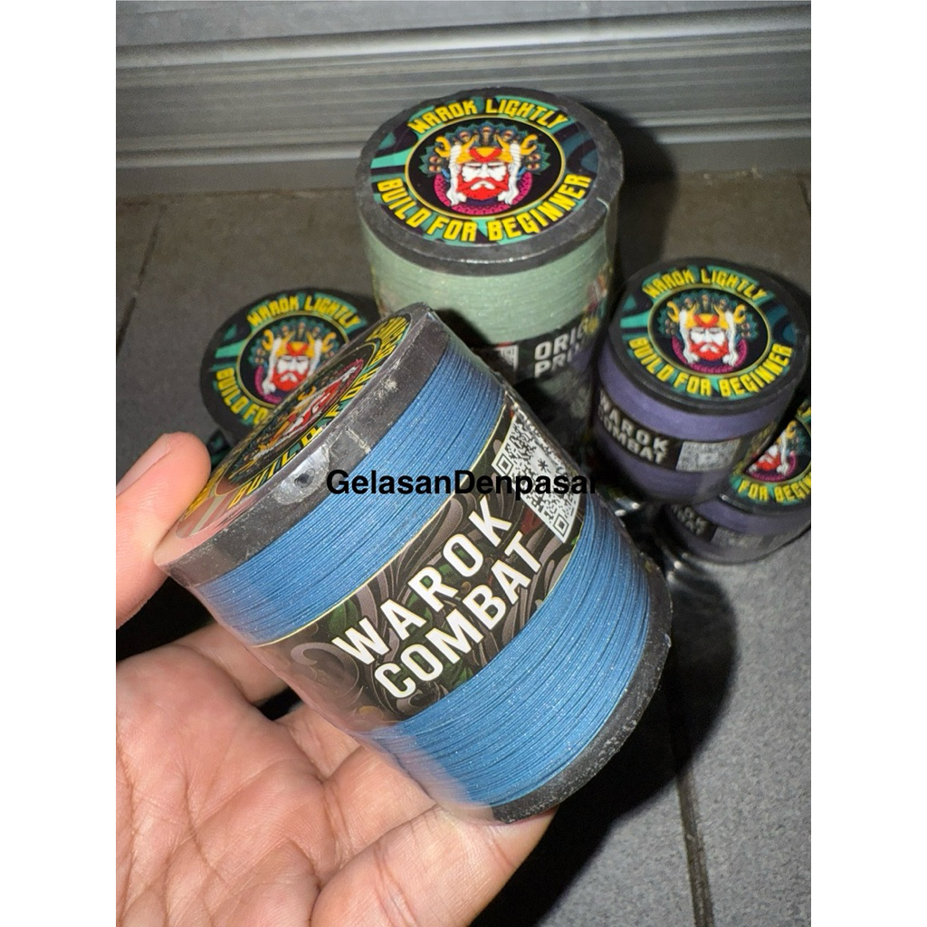 GELASAN SENAR TALI LAYANGAN MATOT WAROK SIZE 0.22 GAHAR KASAR