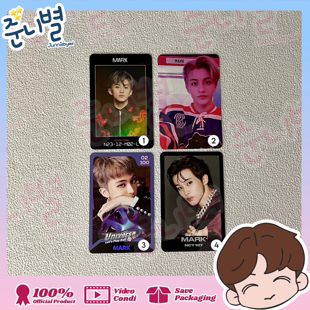 OFFICIAL PHOTOCARD PC MARK LEE NCT 127 DREAM SUPERM