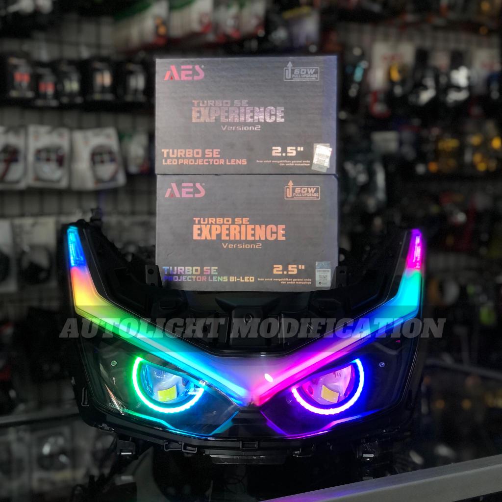 PROJIE BILED PCX 160 GEN 2 TAHUN 2025 CUSTOM BILED AES TURBO SE EXPERIENCE V2 FULL SET REFLEKTOR