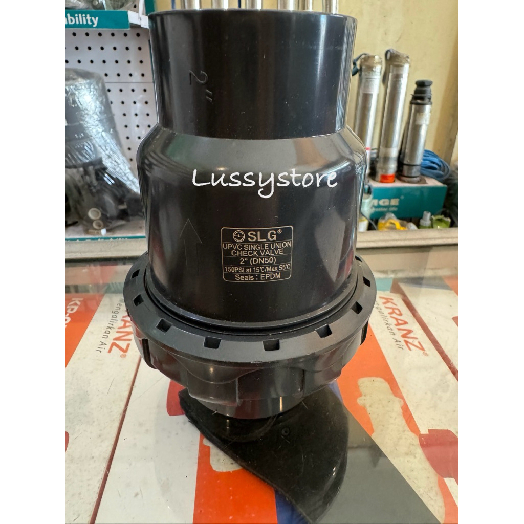 Single Check Valve 2 in JIS UPVC SLG / Single Watermur 2 inch SLG