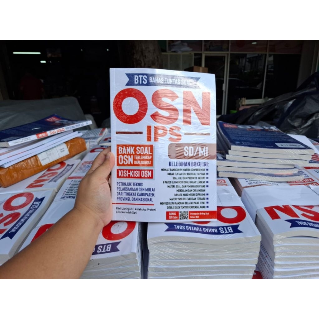 BUKU ORIGINAL BTS BAHAS TUNTAS SOAL OSN IPS SD/MI / BTS BAHAS TUNTAS SOAL OSN IPS SMP/MT