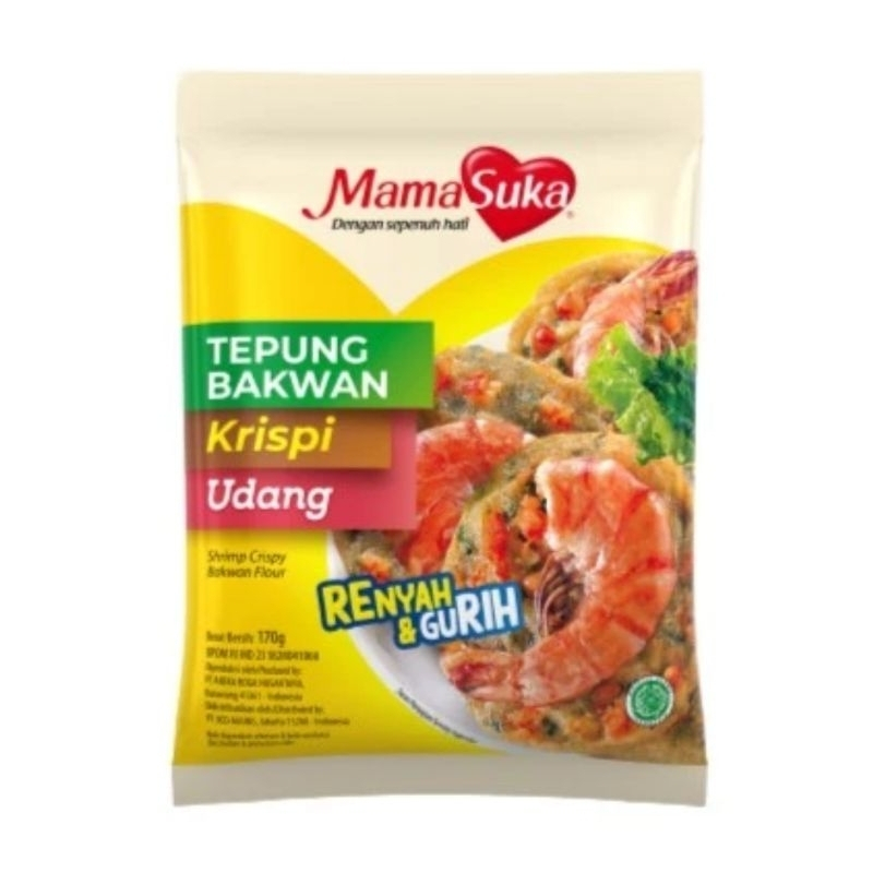 

MAMA SUKA TEPUNG BAKWAN KRISPI UDANG 170gr