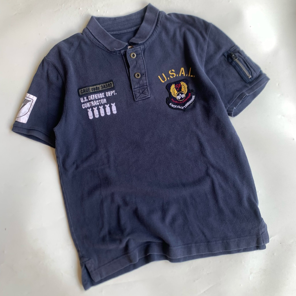 Vintage Polo shirt Alpha industries