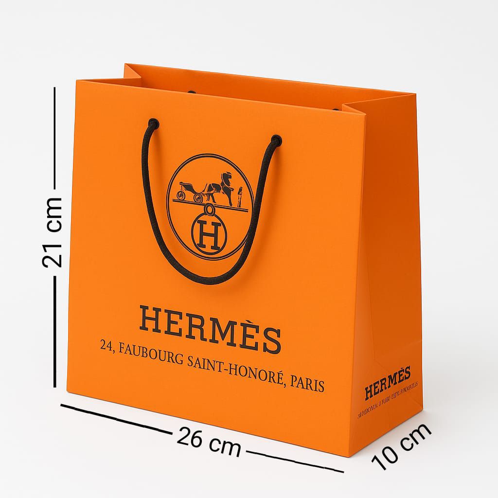 

Paperbag Hermess Pembungkus Kado brand H termurah