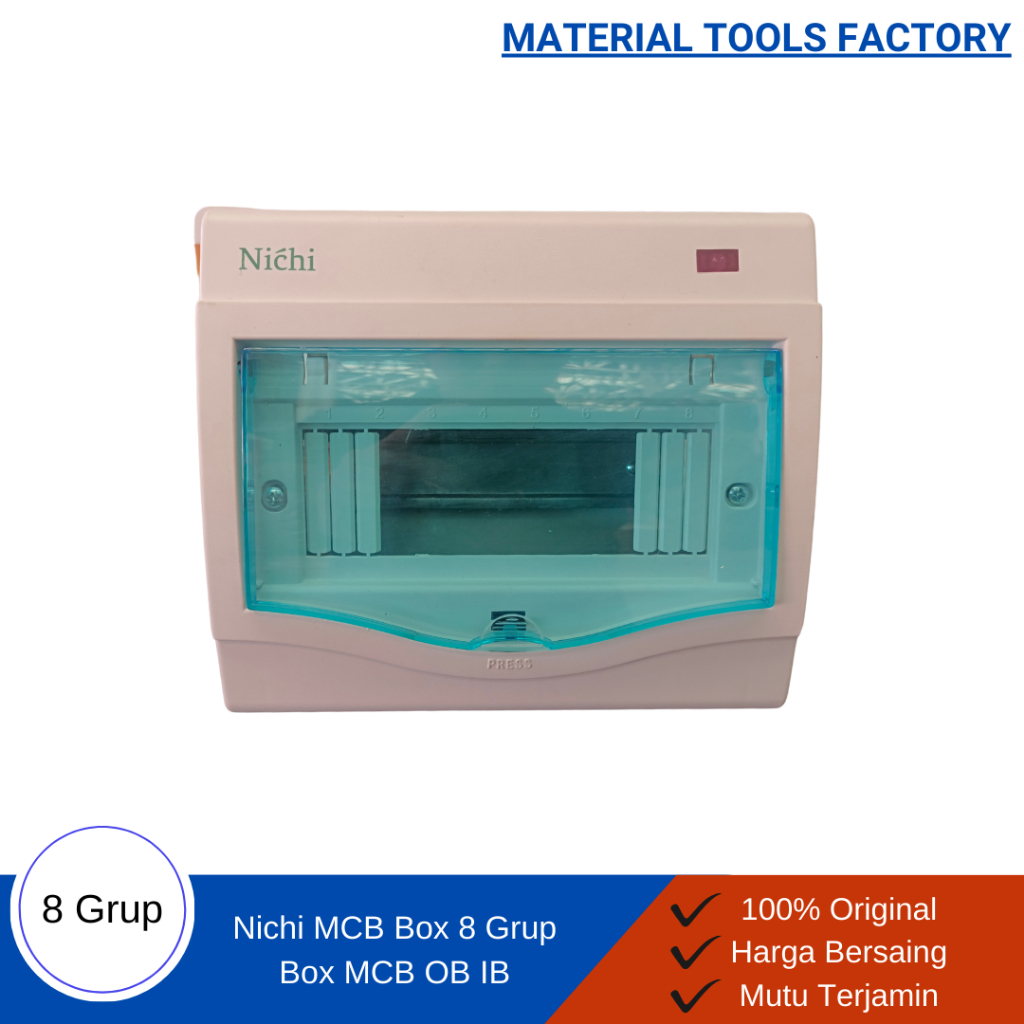 Fuse Box outbow 8 Grup - Kotak MCB 8 Grup - Rumah MCB 8 group - Outbow fusebox