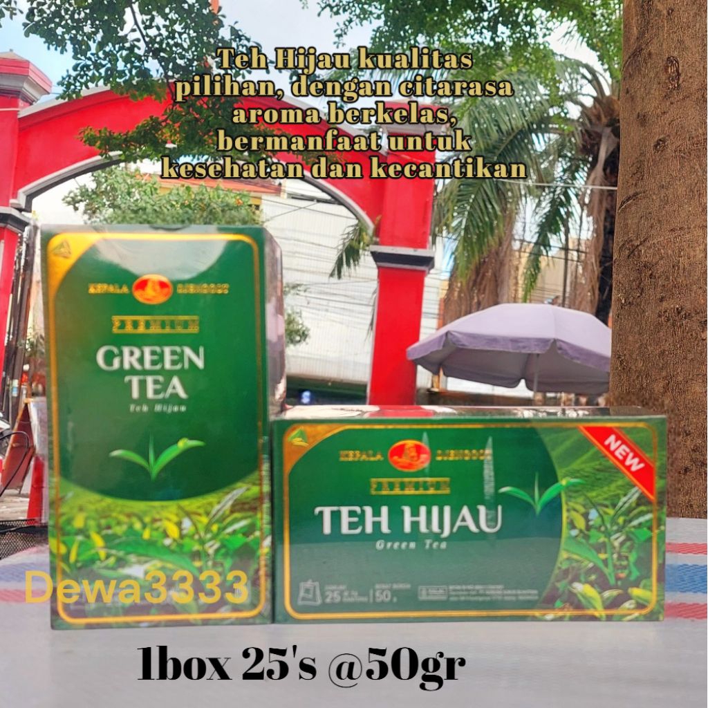 

TEH HIJAU CAP KEPALA JENGGOT 25sct