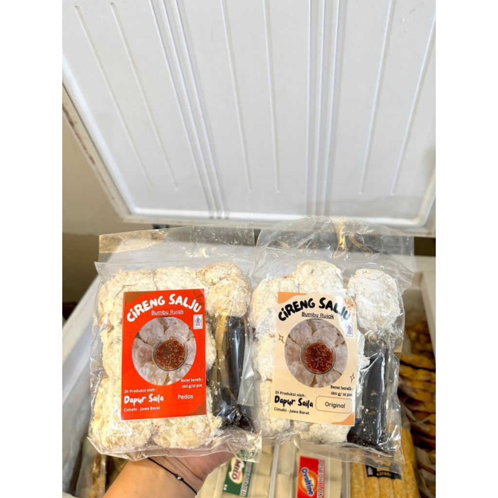 

Cireng Salju Bumbu Rujak