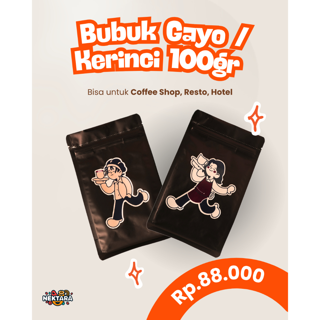 

Kopi Bubuk Gayo 3 100 G