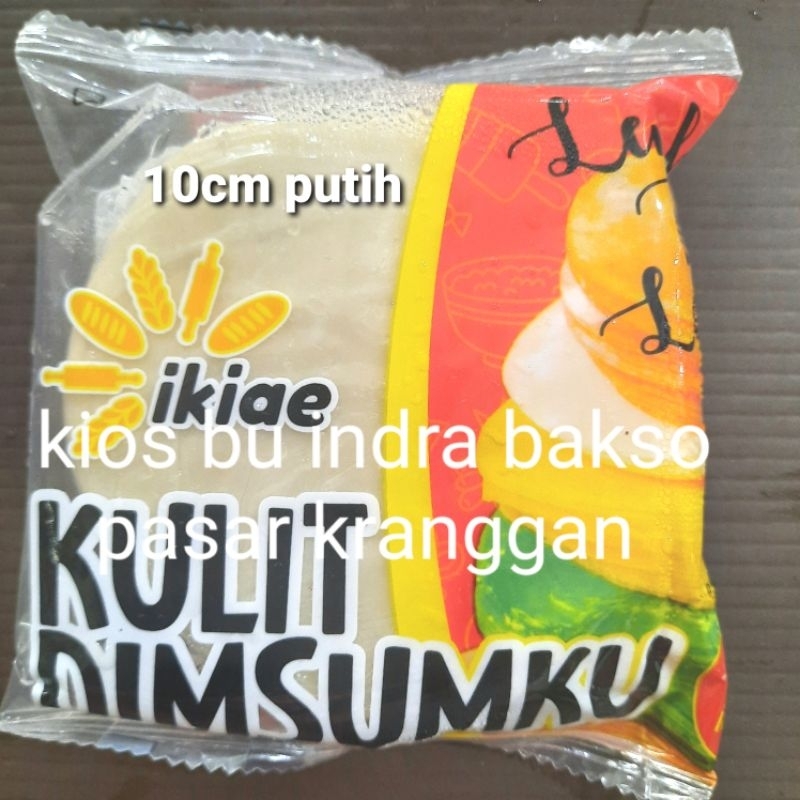 

kulit dimsumku 10 cm putih ikiae siomay isi 50 bulat
