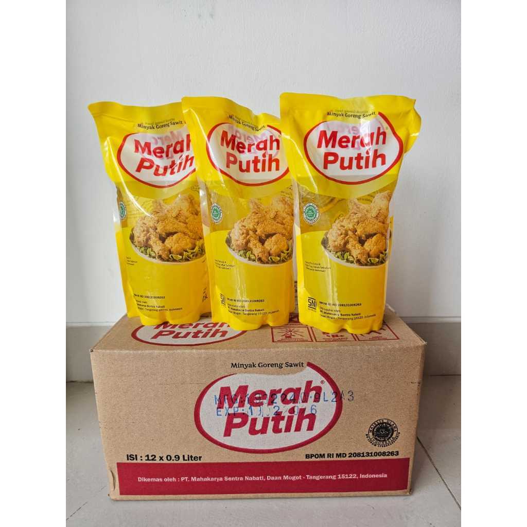 

MINYAK GORENG MERAH PUTIH 0,9L