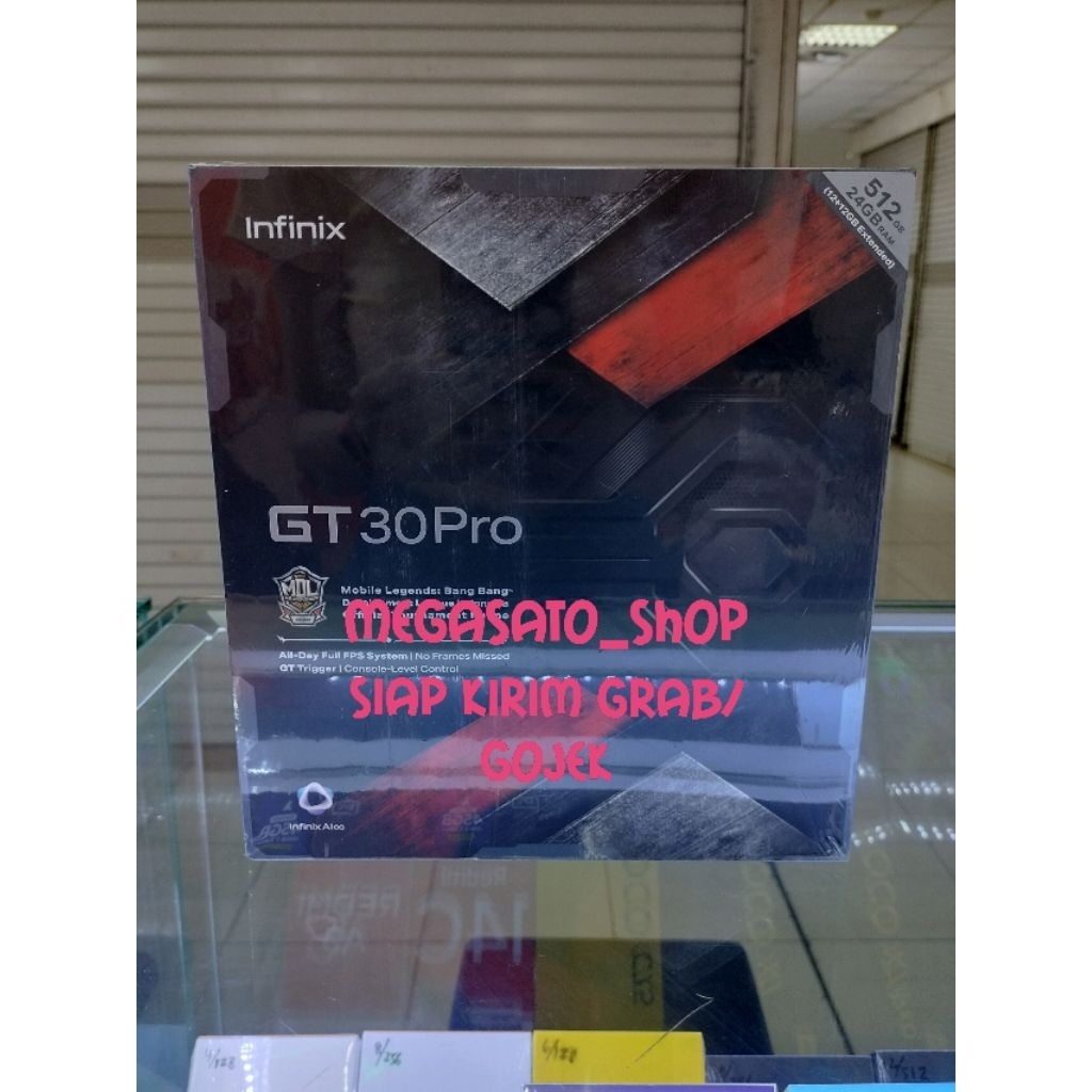 Infinix GT 30 Pro 5G Ram 12/512GB Spesial Gift Box - Garansi Resmi