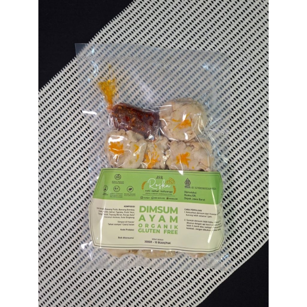 

DIMSUM AYAM ORGANIK GLUTEN FREE