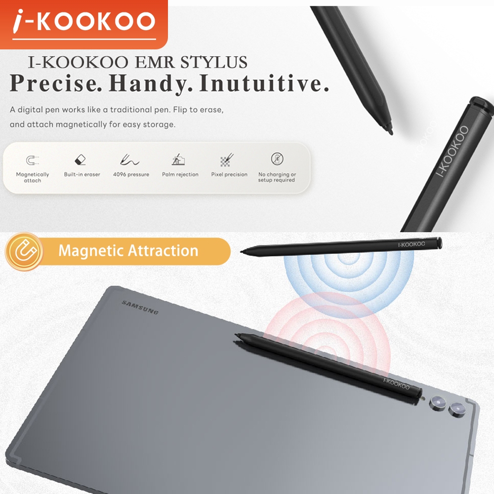 ER i-kookoo S Pen Samsung,EMR Tech Stylus Pen Samsung Galaxy Tab S9 FE+,S Pen Samsung for Galaxy Tab