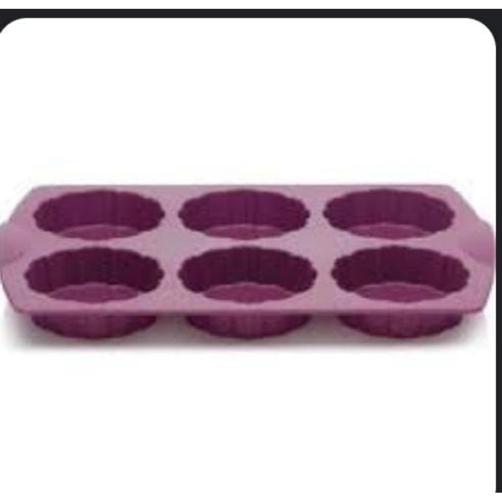 Naishalovi Silicon cup Tupperware isi 4pc / silicon baking Tupperware / silicon muffin Tupperware