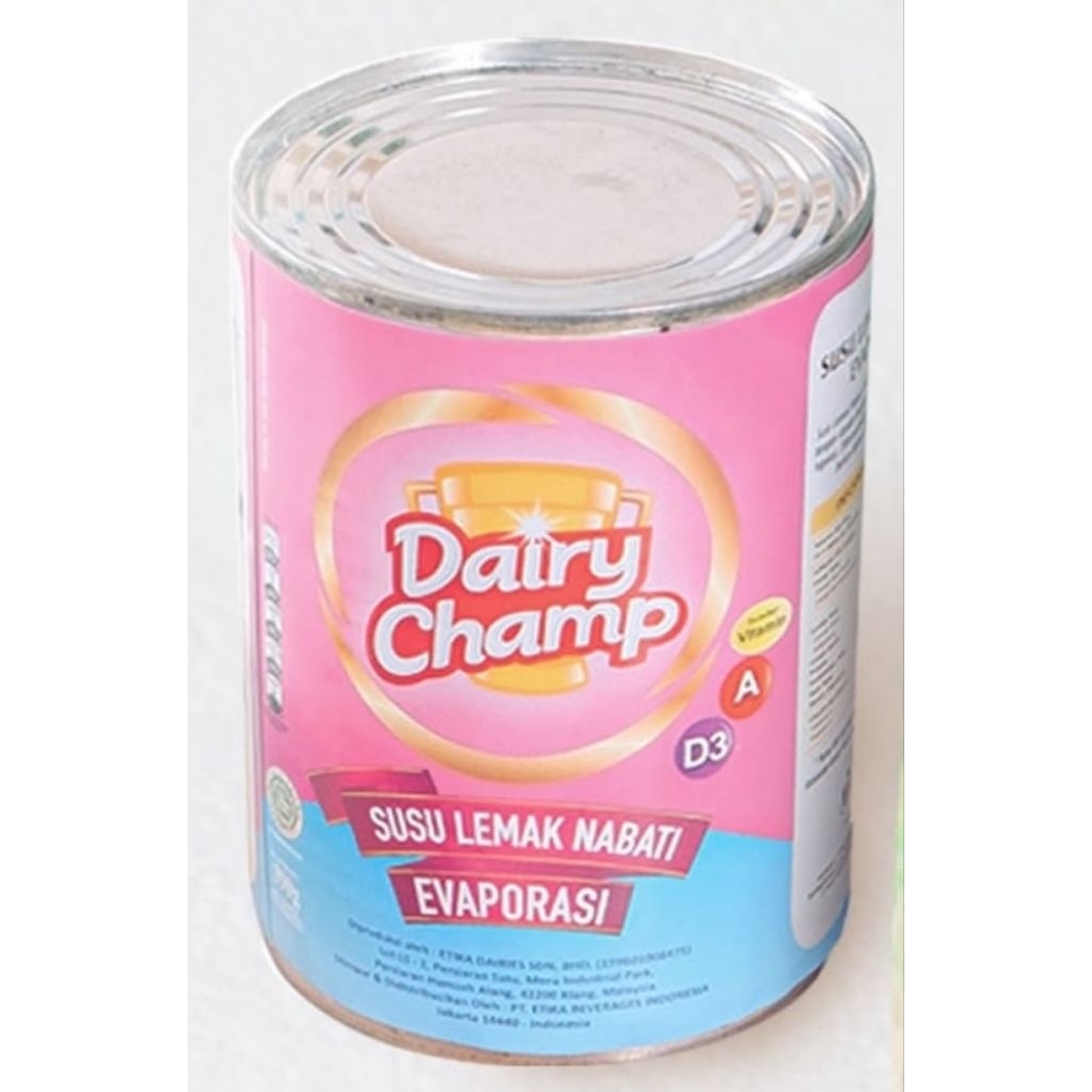 

Nestle Carnation / Dairy Champ Evaporated Milk Susu Evaporasi 390g