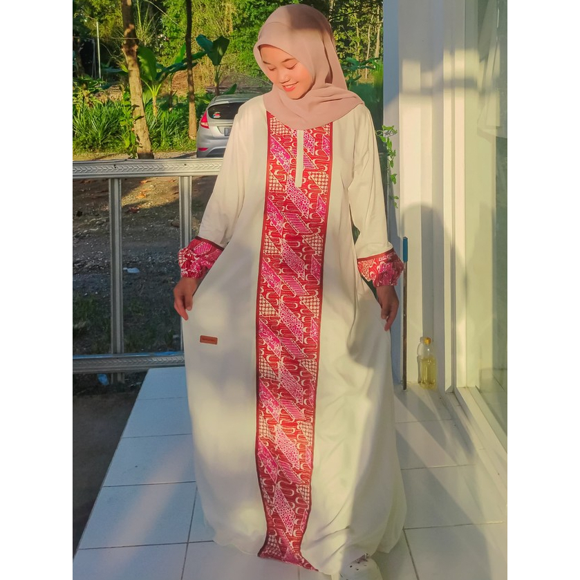 Haifa Abaya mix Batik Series