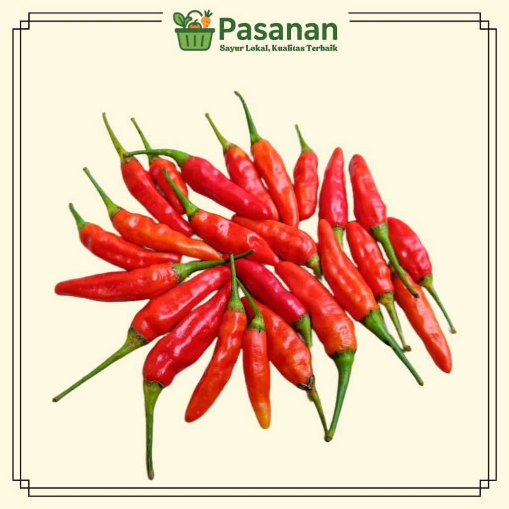 

Cabai Rawit Merah Segar 250g/1kg Pedas Pas Masakan - Pasanan