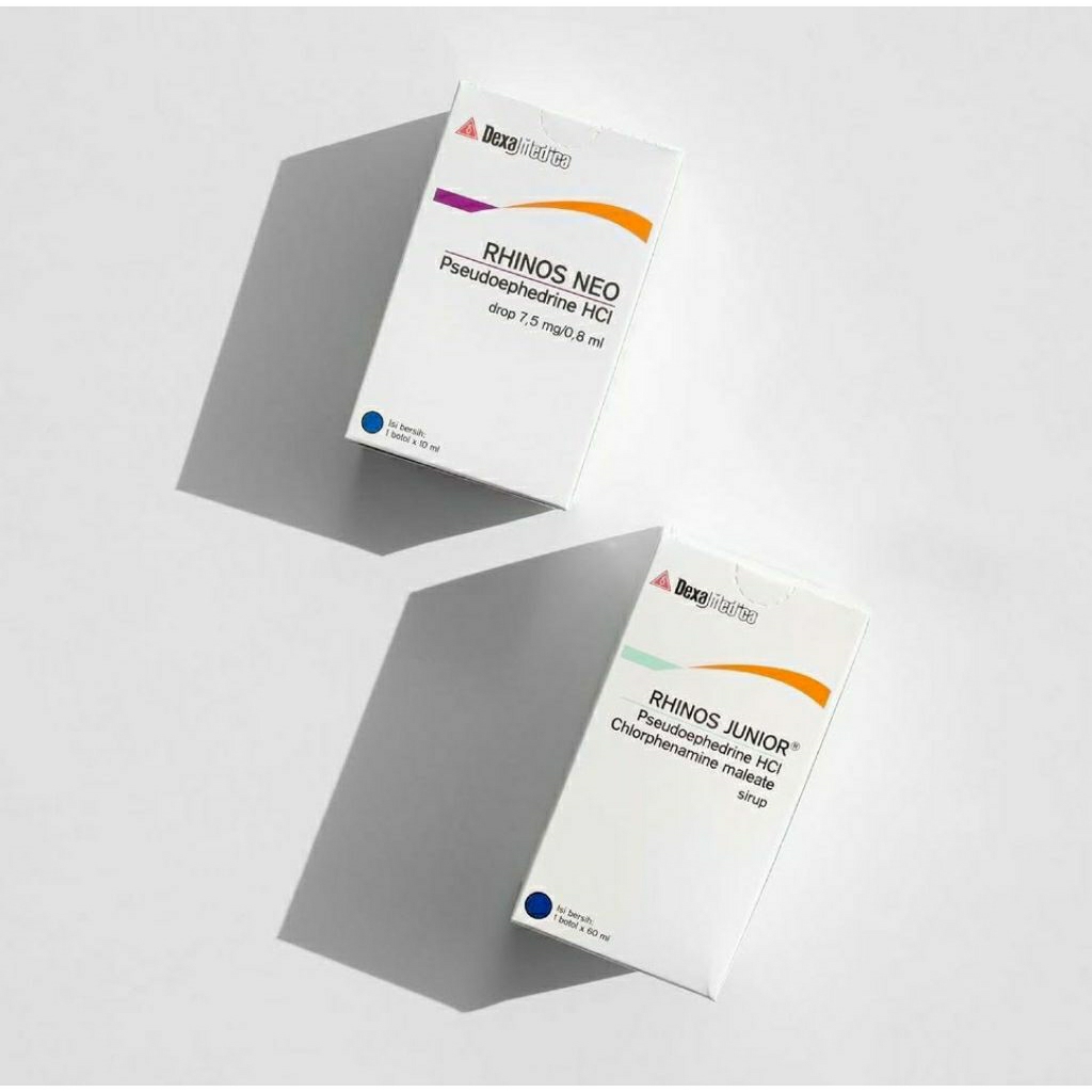 Rhinos Junior Sirup / Rhinos Neo Drops / Obat Flu / Obat Pilek dan Hidung Tersumbat