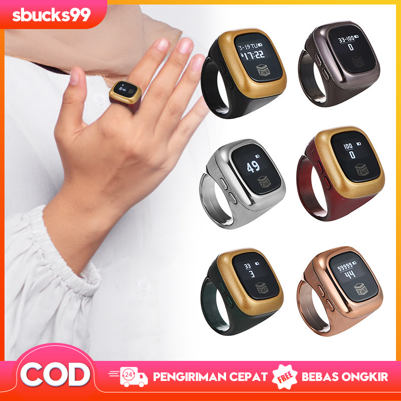 Tasbih Digital Tasbih Smart Ring Cincin Tasbih Digital Bluetooth Ring