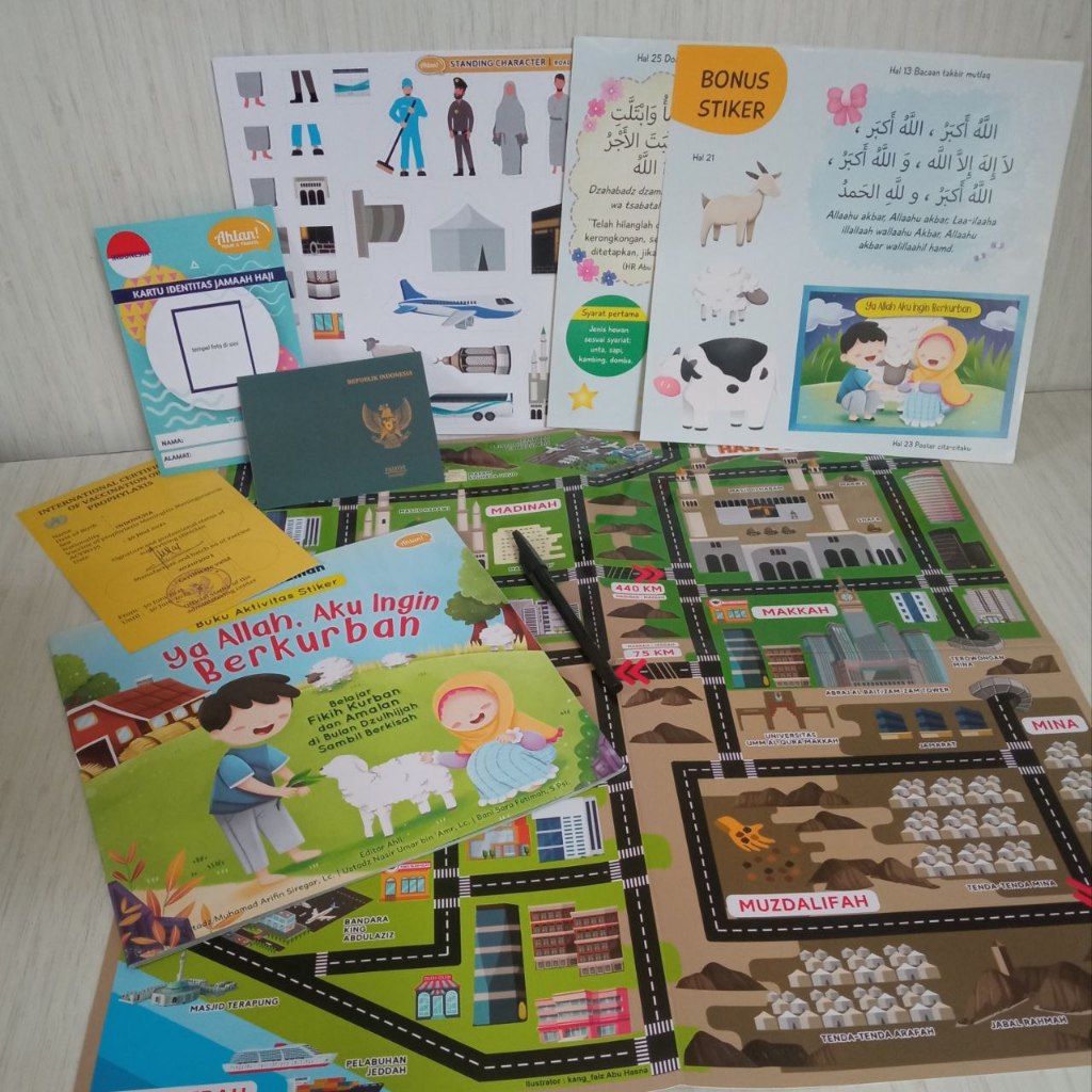 Ahlan Buku Anak : Wonderful Idul Adha Pack - Buku tentang bulan Haji -Dzulhijah