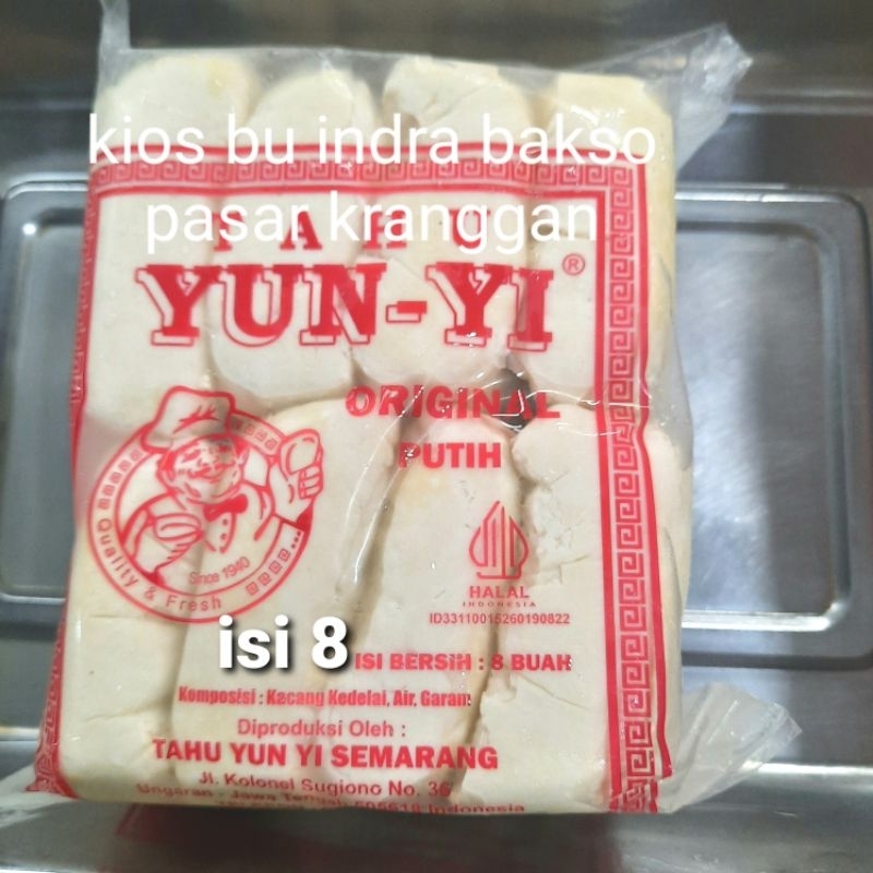 

tahu yun yi putih isi 10 yun-yi yunyi bandung