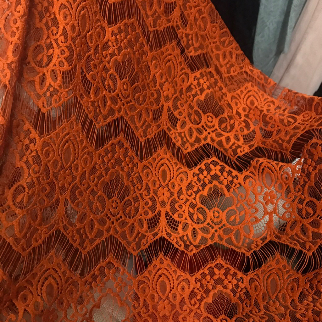 bahan brokat renda / kain brokat renda premium / bahan meteran brokat (harga 0,5 meter)