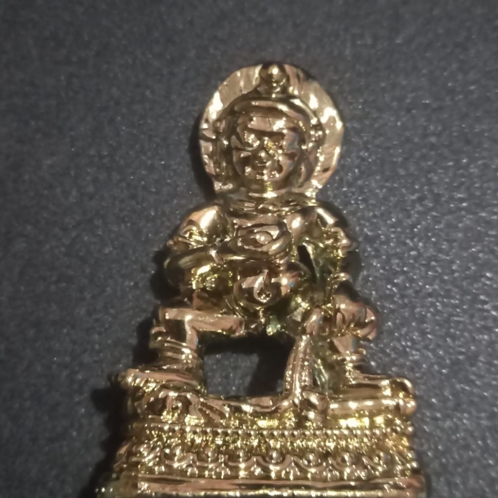 patung fengshui tibetan jambhala hitam