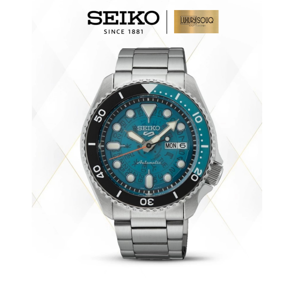 Seiko 5 Sports Skeleton SRPJ45K1 SRPJ45 Automatic Stainless Blue