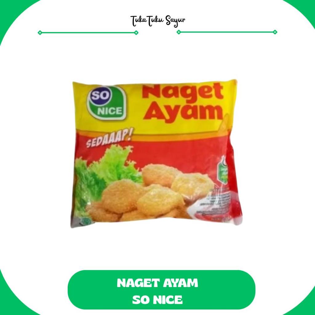 

NAGET AYAM SO NICE 250gr - TukaTuku Sayur