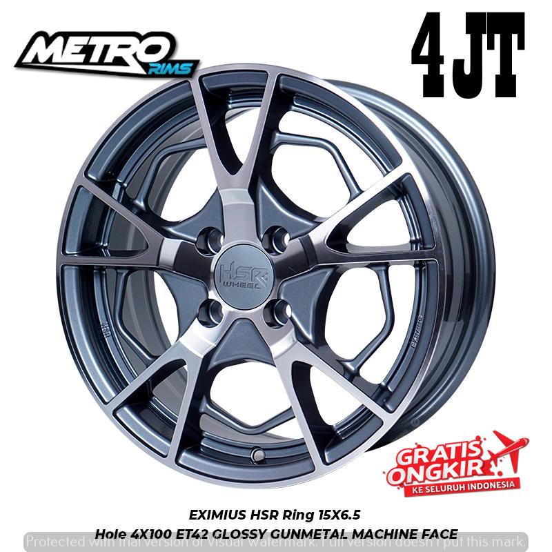 promo velg racing model sporty ring 15 mobil brio satya agya ayla sirion velk eximius R15 grey polis
