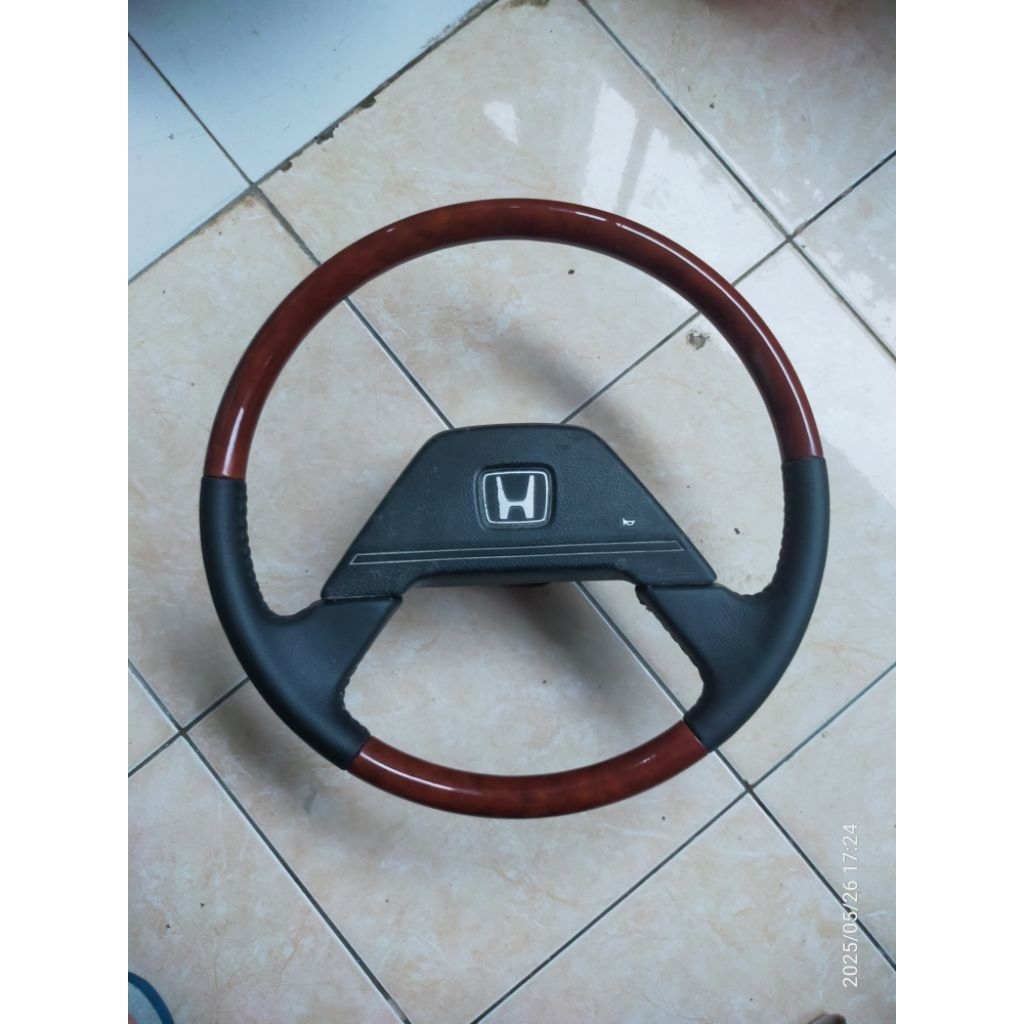 Setir Stir Honda Wonder Wood - Honda Grand Civic