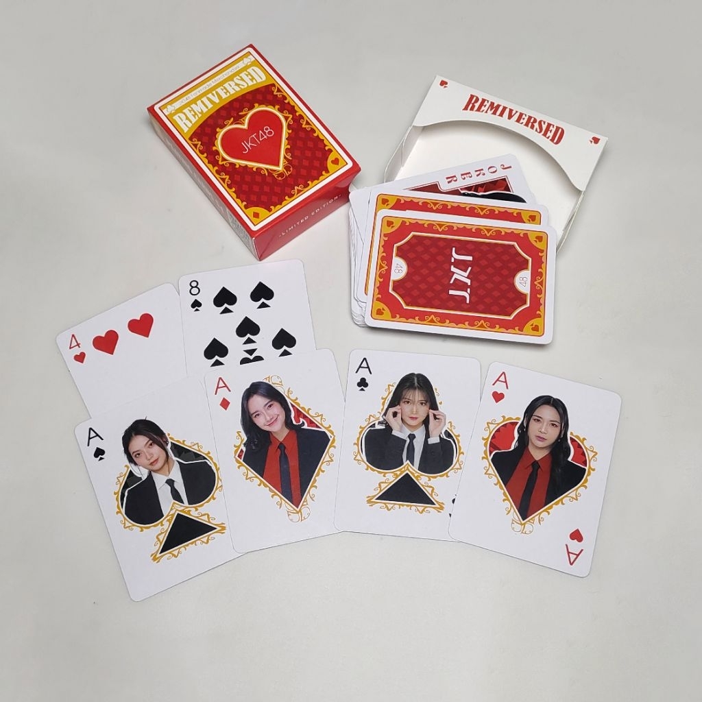 (REMIVERSED) Kartu Remi custom ver.JKT48 | Fanmade Collection