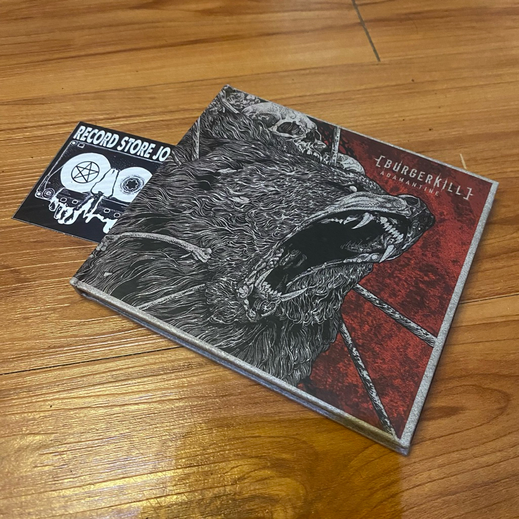 CD burgerkill - adamantine ( digipack version ) rare