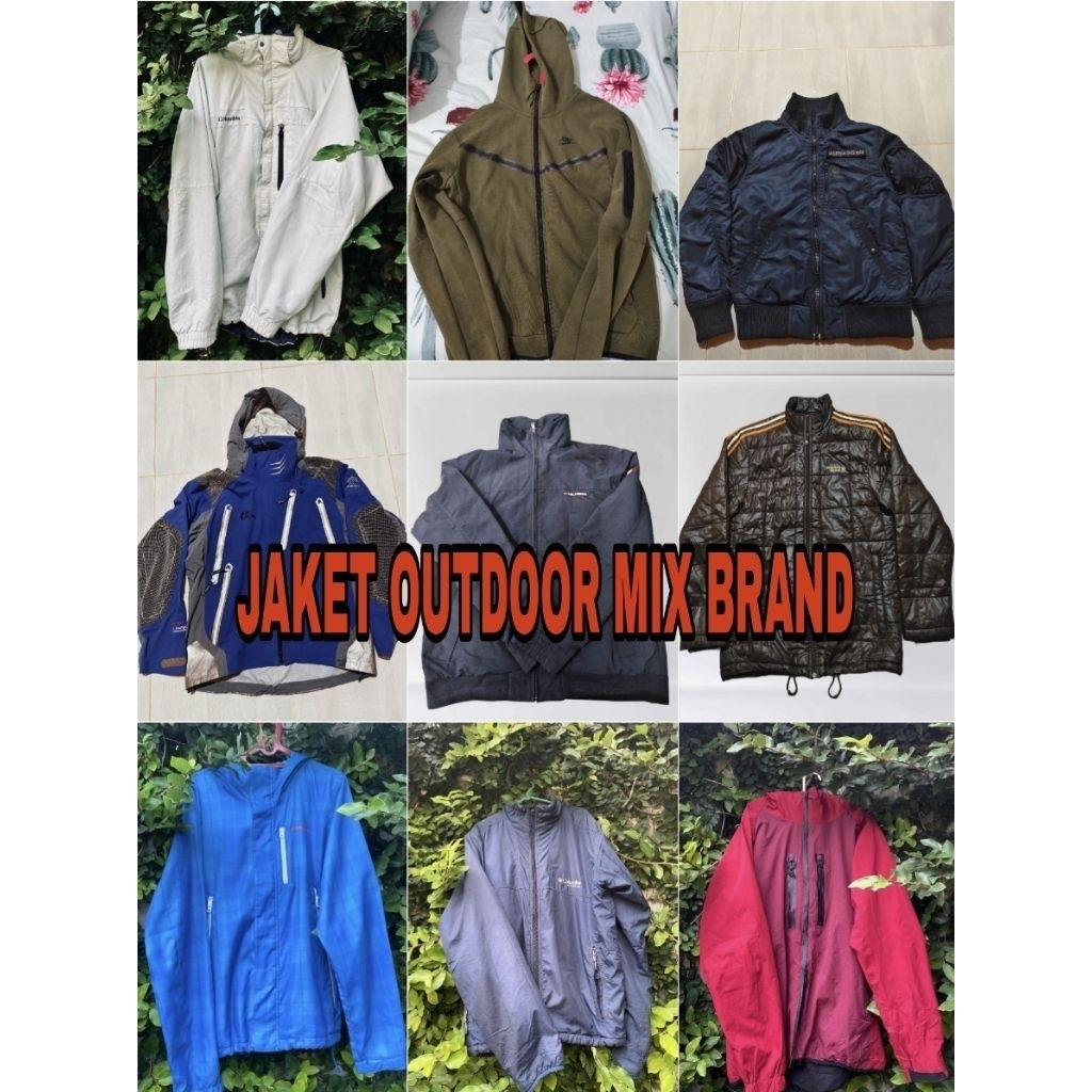 JAKET OUTDOOR MIX BRAND