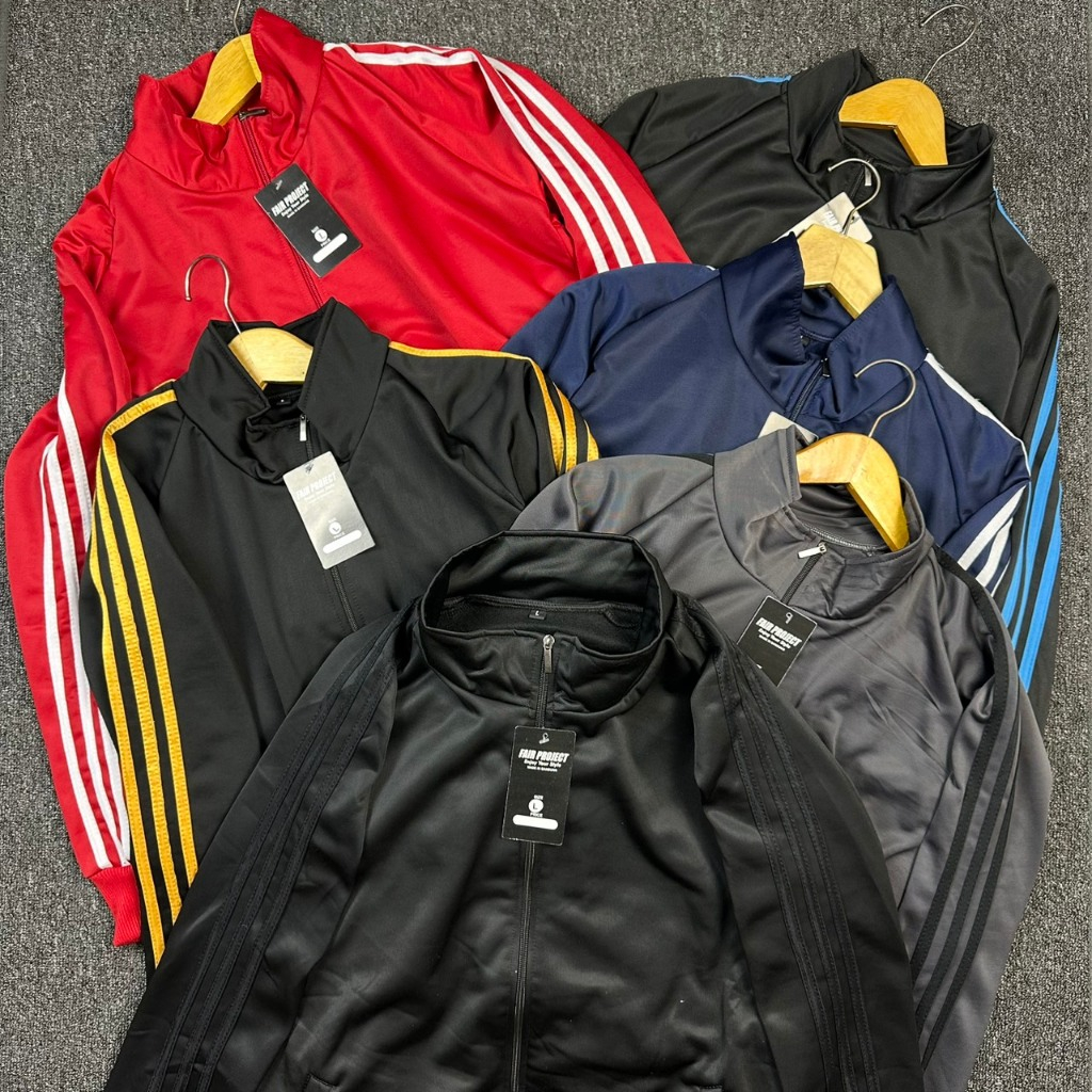 BISA COD-jaket olahraga bola futsal sepeda jogging tracktop jersey polos unisex