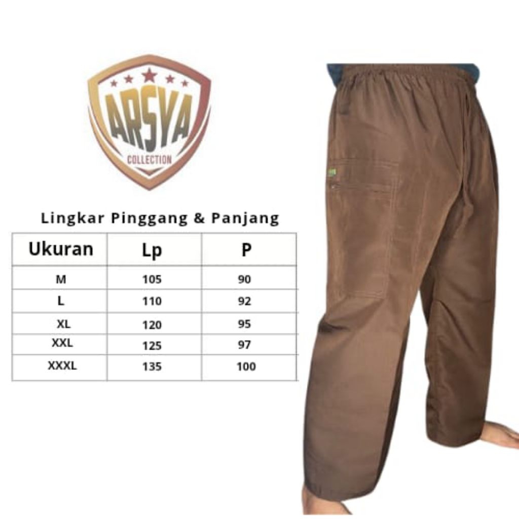 Celana Pangsi Silat Dewasa M L XL XXL XXXL