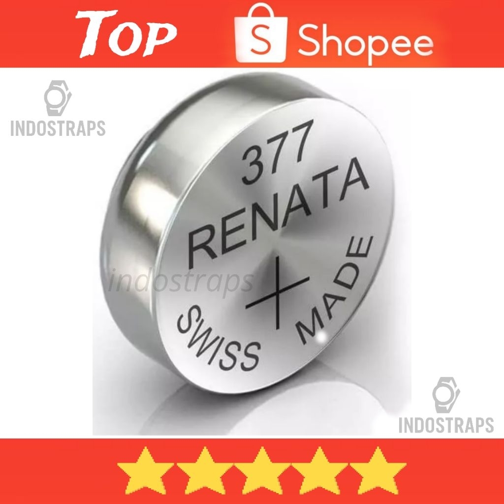 RENATA SR626 377 626 batray RENATA SR626SW RENATA 377 ORIGINAL ASLI SWISS