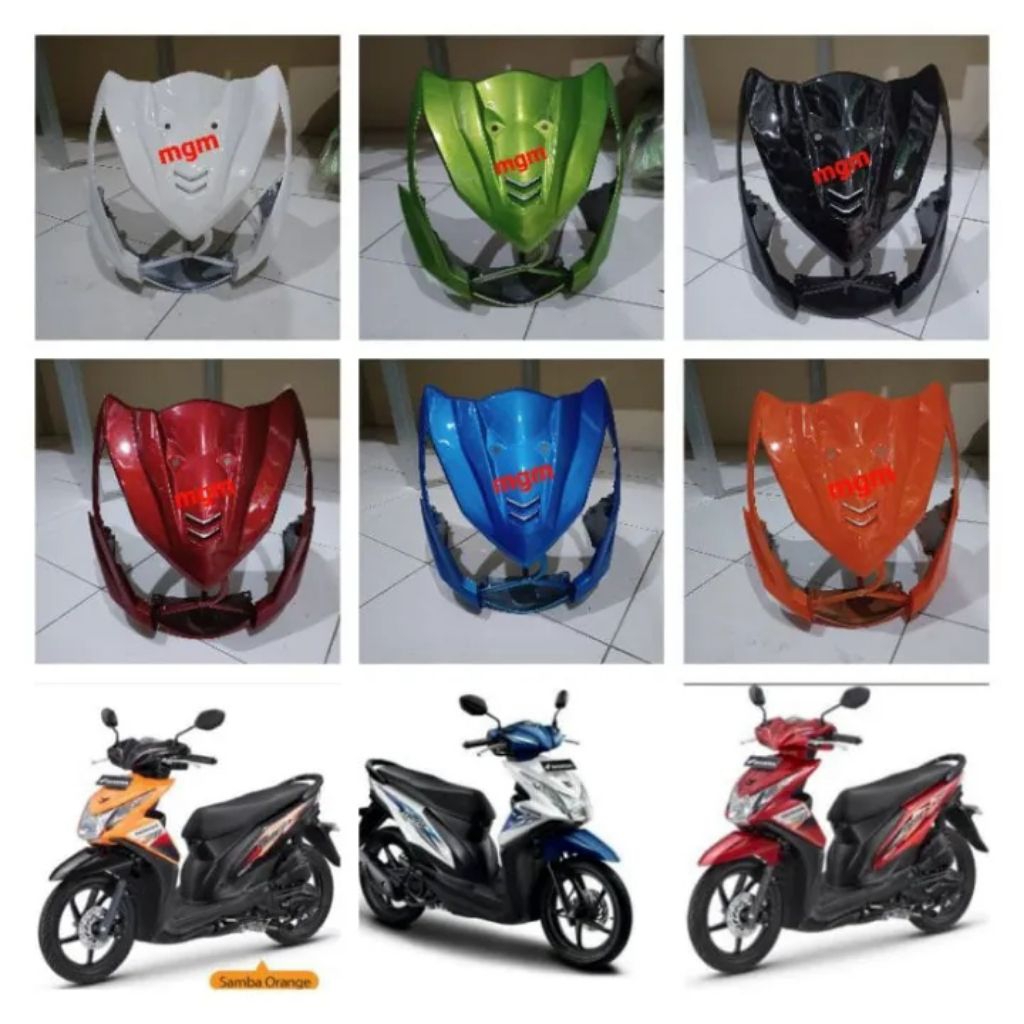 COVER TAMENG DEPAN HONDA BEAT FI TAMENG BEAT FI TEBENG BEAT FI TAMENG BODY DEPAN BEAT FI 2013-2015