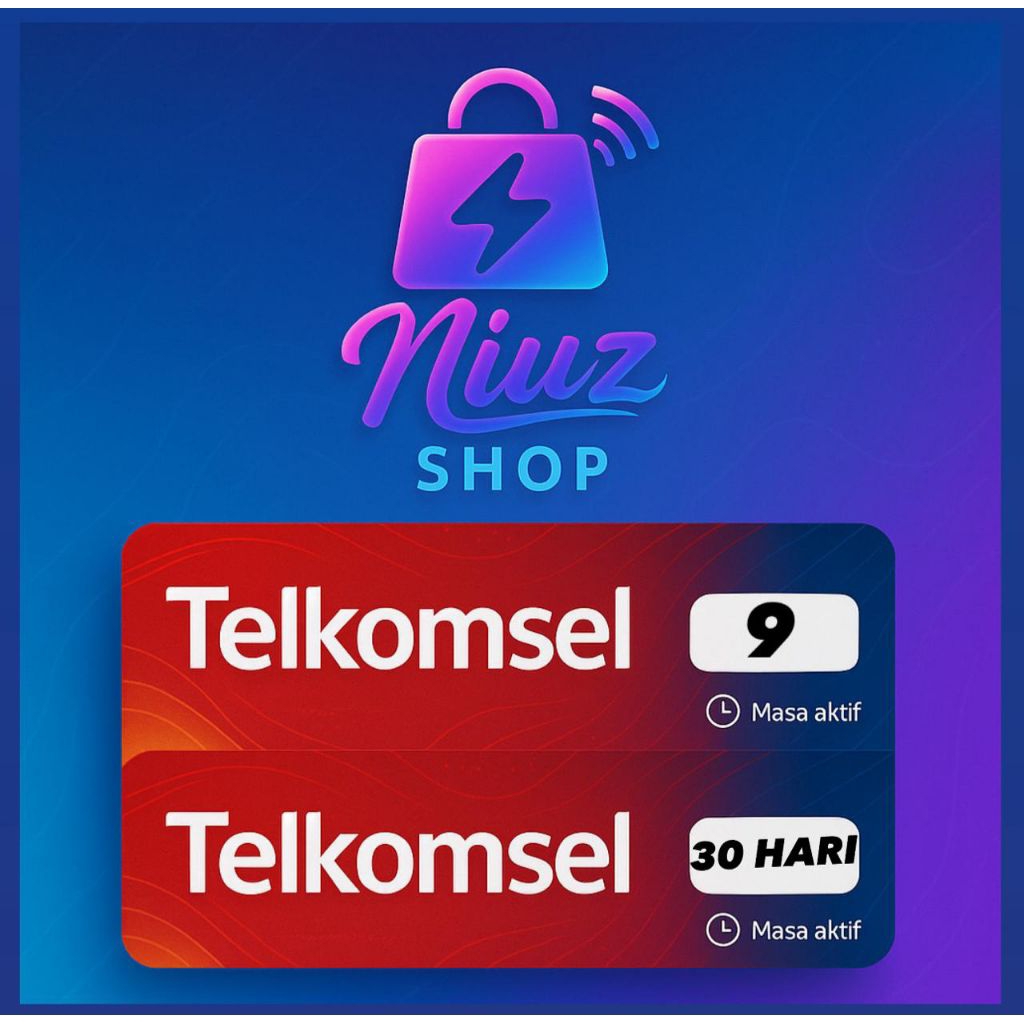 VOUCHER Telkomsel 9GB 30HARI