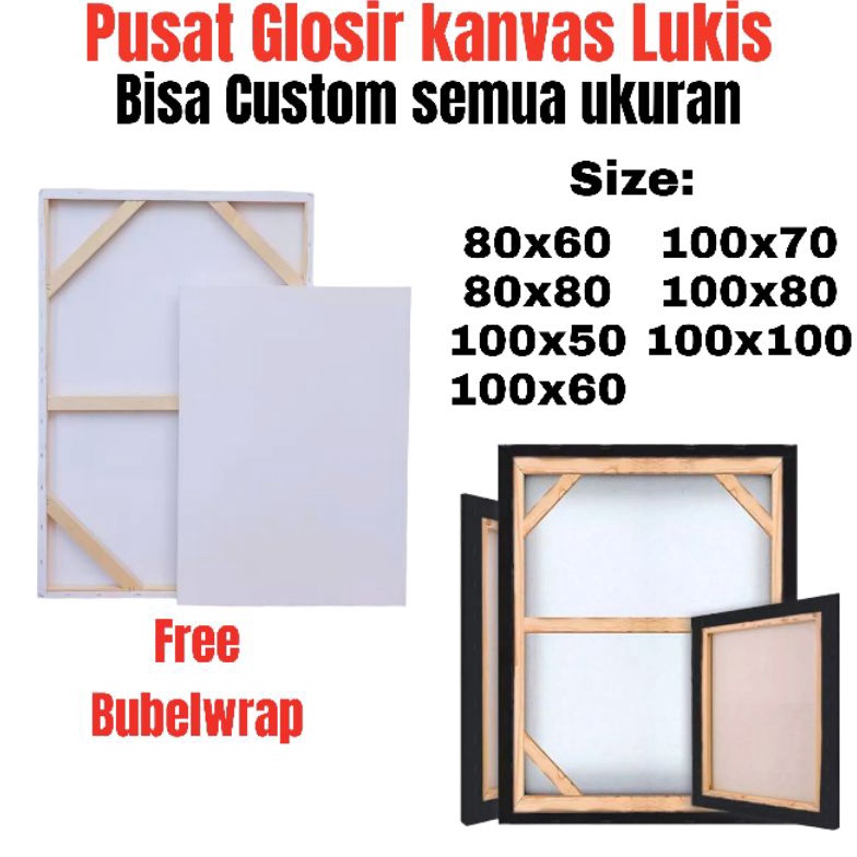 

KODE V82J kanvas Lukis marsoto premium 1x1 Cm canvas lukis besar sudah gesso