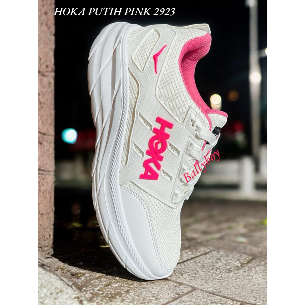 Sepatu Hoka Hitam Pria Wanita Sepatu Sneaker Hoka Desain Kekinian Banyak Variasi Warna [2]