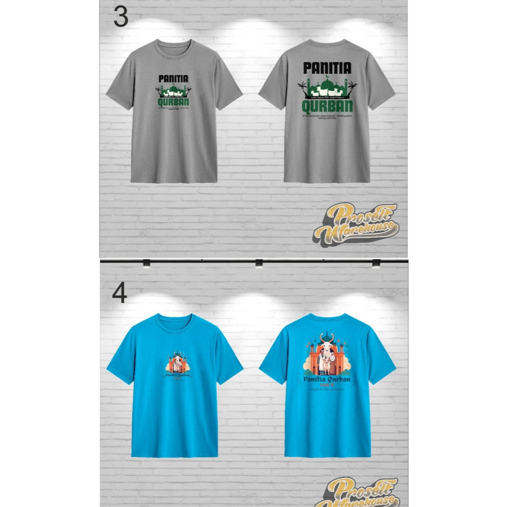 QURBAN KAOS PANITIA | T-SHIRT CREW QURBAN | KAOS PANITIA QURBAN
