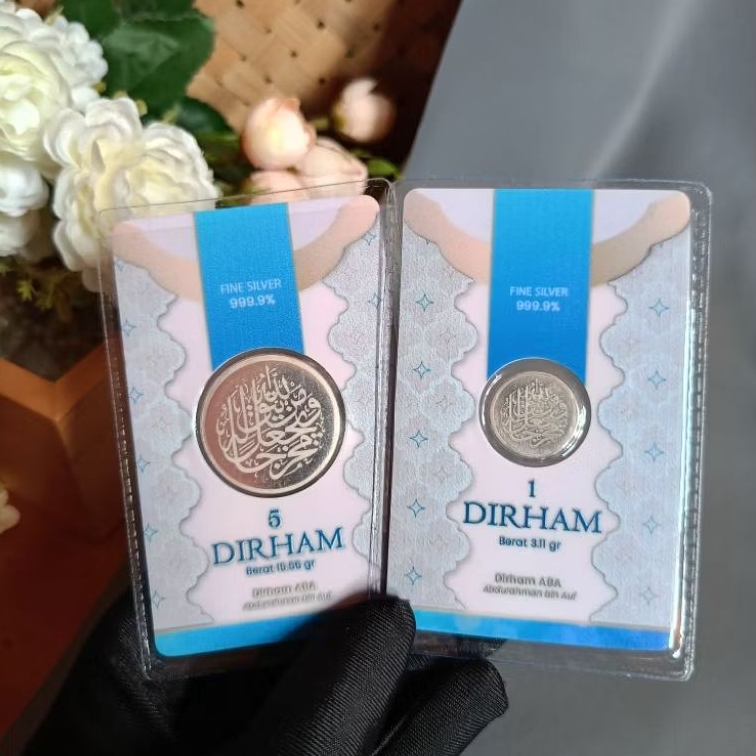 Dirham perak ABA Abdurrahman Bin Auf