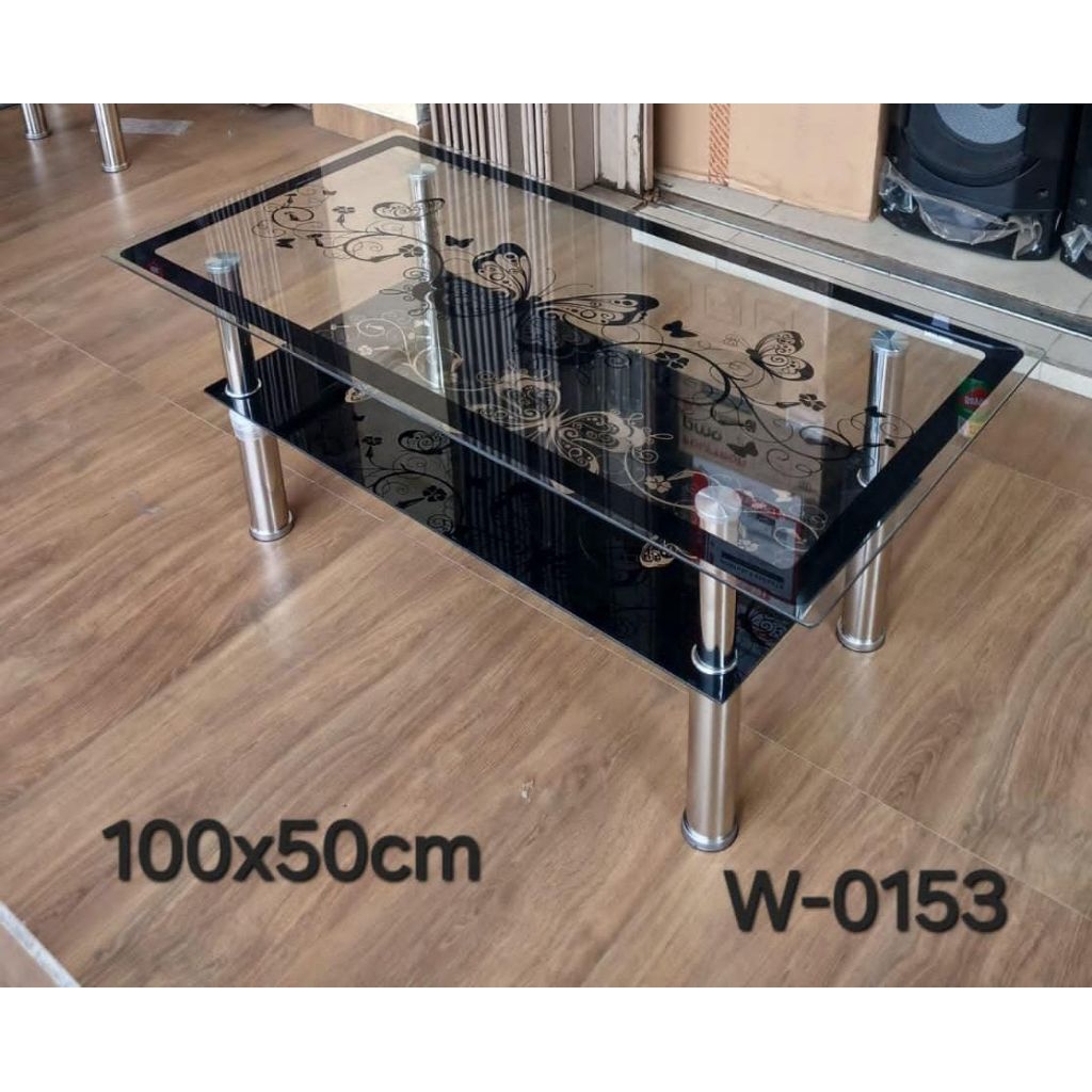 meja ruang tamu kaca