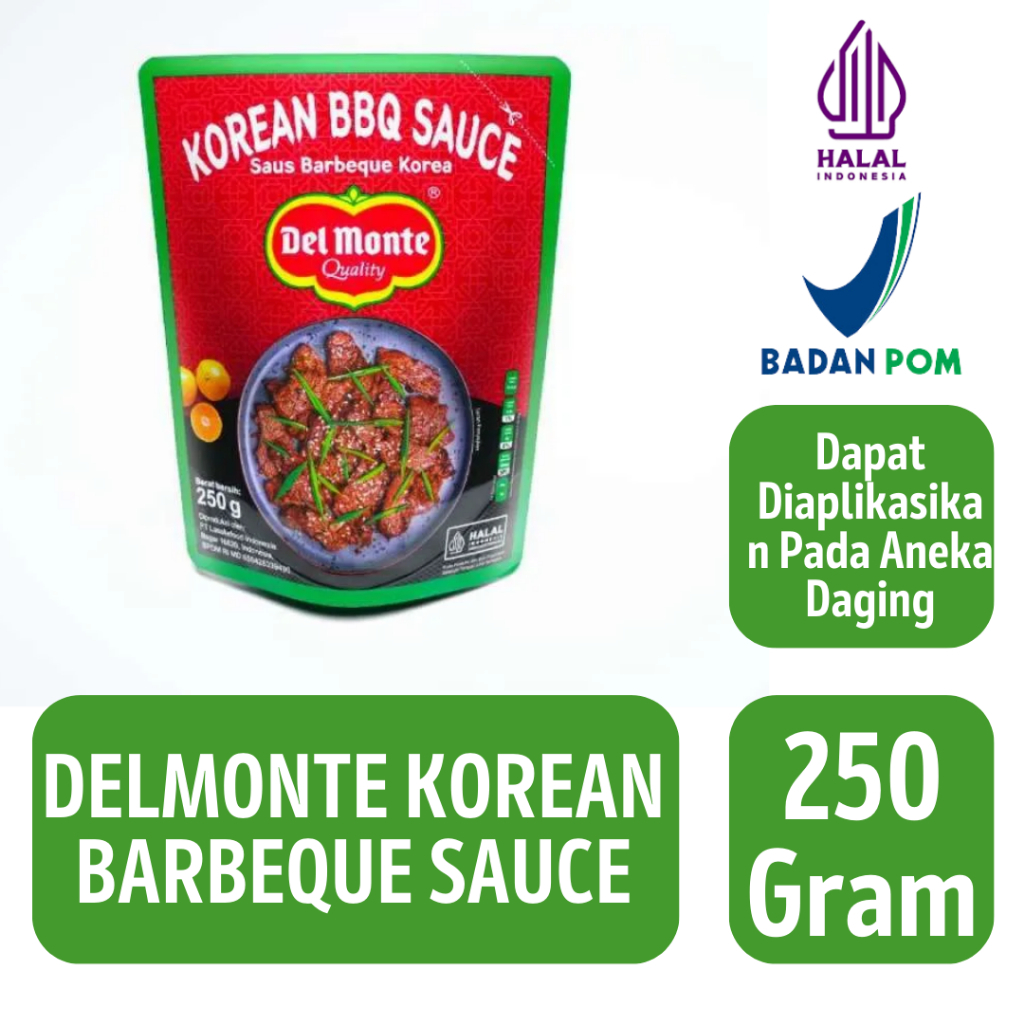 

Delmonte Barbeque | Delmonte Korean Barbeque [250 Gram]