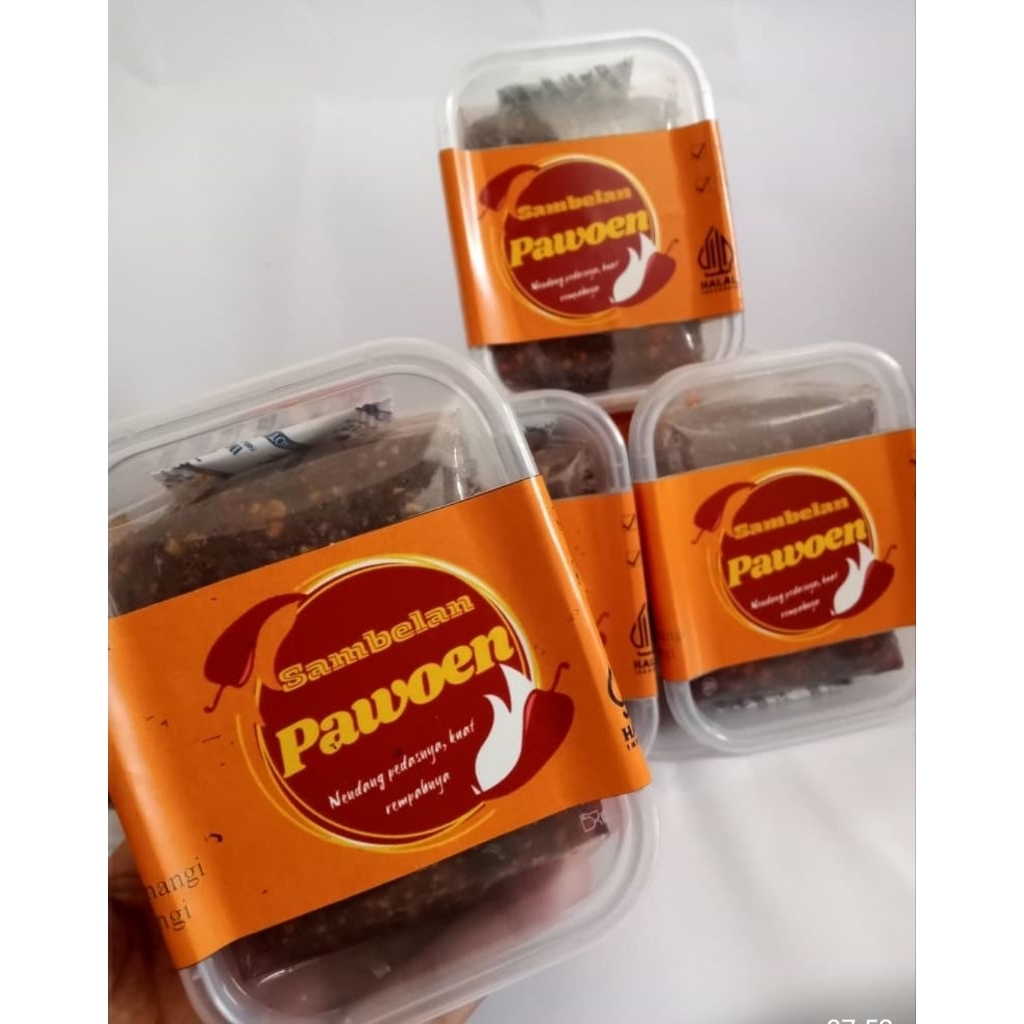 

Sambal Pecel 250gr || Kacang || Kencur || Daun jeruk